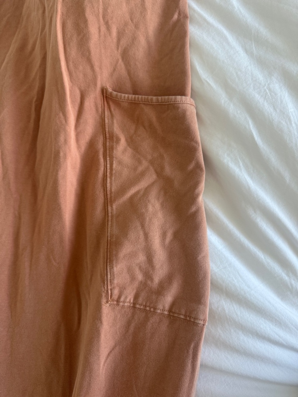 Rust Brown Sleeveless FP Romper - Picture 2 of 5